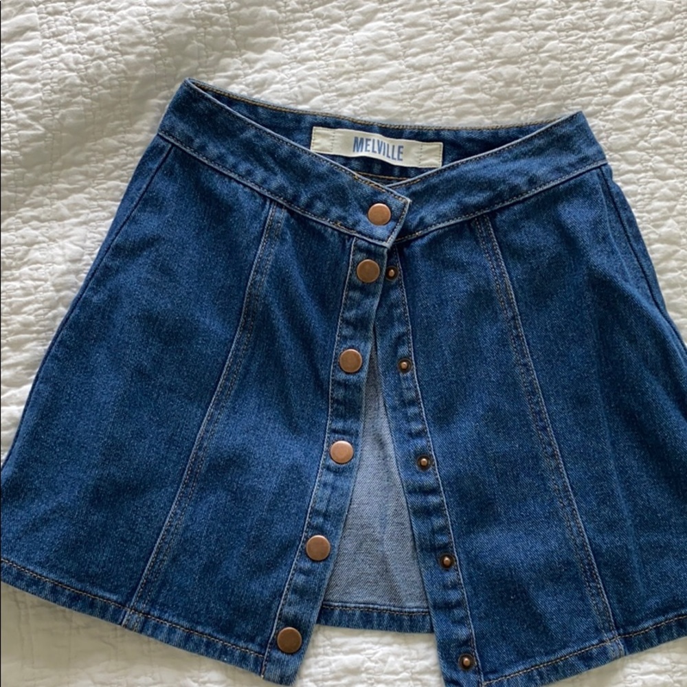 Brandy Melville denim skirt